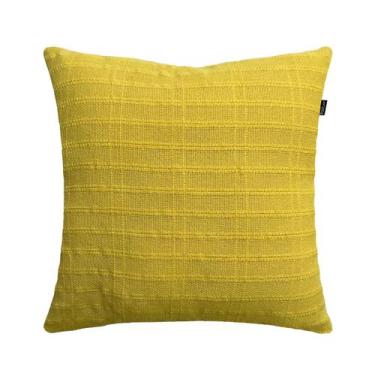 Imagem de Almofada italiana Algodão 40x40cm Amarela - FASTLAR