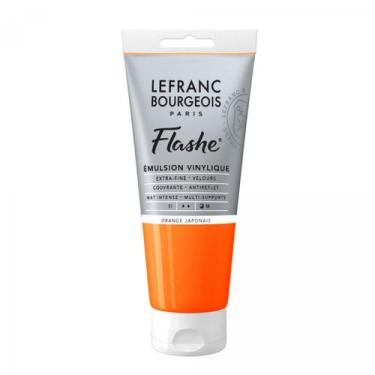 Imagem de Tinta Acrílica Flashe Lefranc & Bourgeois 80ml S1 476 Japanese Orange 