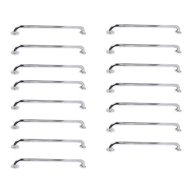 Imagem de Barra de Apoio 70cm Inox Kit 15 Unidades Segurança Deficiente Idoso Parede Corrimao Acessibilidade Suporte Proteçao Segurança Acessibilidade