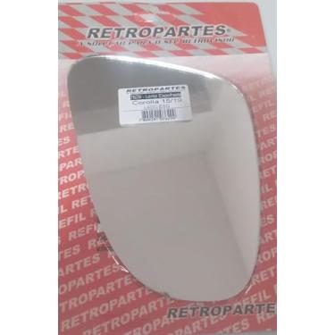 Imagem de Espelho Retrovisor Lado Esquerdo Motorista para Corolla 2015-2019, Sem Base