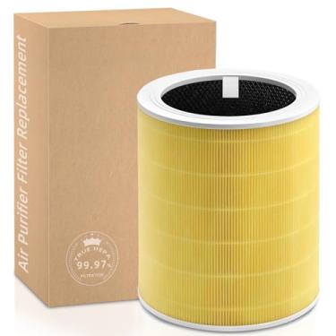Imagem de Filtro de substituição Core 600S compatível com purificador de ar LEVOIT Core 600S, filtro HEPA verdadeiro 3 em 1, carbono ativado de alta eficiência, em comparação com a peça #Core 600S-RF