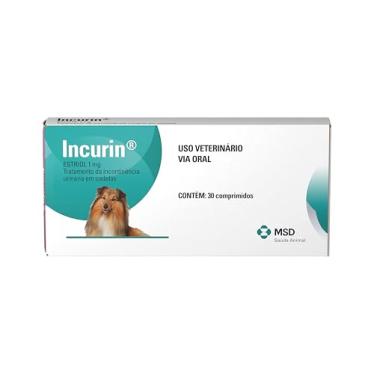 Imagem de Incurin® 1mg 30 unid. - Tratamento para Incontinência Urinária - MSD Saúde Animal
