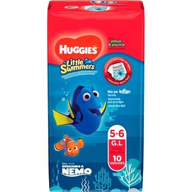 Imagem de Fraldas Huggies Little Swimmers G - 10 Unidades