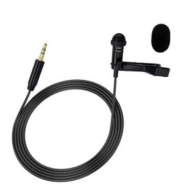 Imagem de NewTH Microfone de substituição Lavalier para Rode Wireless GO 2/II e DJI, transmissores, omnidirecionais, lav, vídeo, lapela, clipe para transmissão de entrevistas por vlog, palestras, transmissores