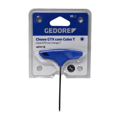 Imagem de Chave Torx T8 com Cabo T Gedore 024399