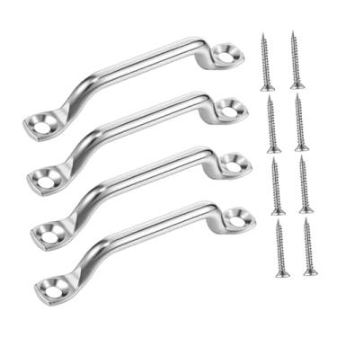 Imagem de Colaxi 4x Alças para Topo Bimini Almofadas para Pés Laço para Barco Almofadas para Topo Acessórios para Amarração de Ponto de Ancoragem para Canoa e Caiaque