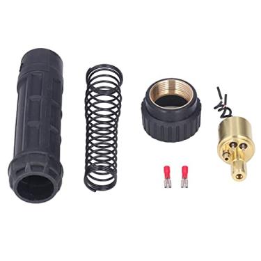 Imagem de 1. Kit de conversão de adaptador de tocha de soldagem Euro Central para tocha de soldagem Mig CO2 15AK/24KD/36KD 2. Kit adaptador de tocha de soldagem de casca de nylon durável para soldagem blindada