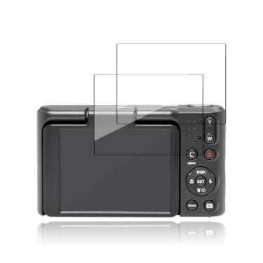 Imagem de NOUKAJU Protetor de tela para KODAK PIXPRO C1, vidro temperado HD, dureza 9h, arranhões, anti-impressão digital, protetor de filme de vidro temperado para câmera KODAK PIXPRO C1 [2 unidades]