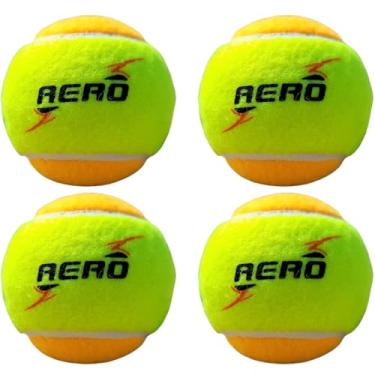 Imagem de Kit 4 Bolas de Beach Tennis Aero Pro ITF Stage 2 Aproved 2025