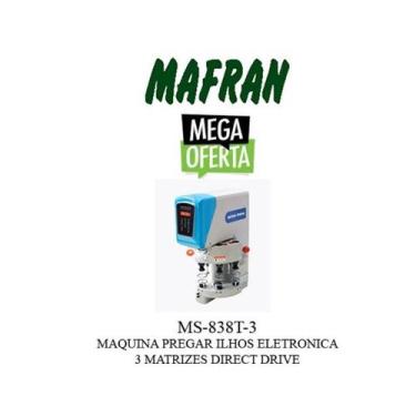 Imagem de Máquina de Pregar Botão e Ilhós com 3 matrizes- 220v - MS818T3, MS818T