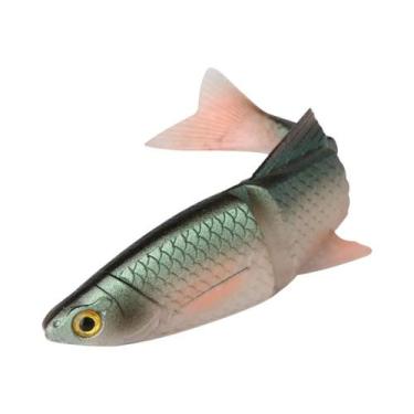 Imagem de Isca Artificial 3D Sinking Baitfish Articulada De Silicone Macio 8cm 9