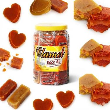 Imagem de Doce Abóbora E Batata Doce Clamel Pote 20 Unidades Caseiro