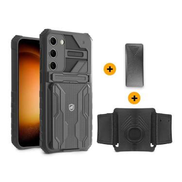 Imagem de Kit Snap Guardian - Clip + Braçadeira + Capa para Samsung Galaxy S20 FE - Gshield