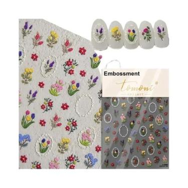 Imagem de Adesivos De Unha 5D Com Glitter De Vidro: Decoração Artística De Alta 