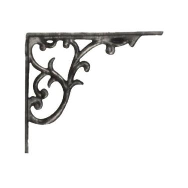 Imagem de Cantoneira Mão Francesa Nº05 Ferro Fundido - Tamanho 22X30Cm - Rig Fun