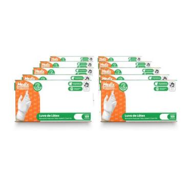 Imagem de Luva de procedimento látex  (c/1000 unds) - medix, P