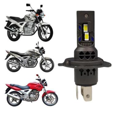 Imagem de Lâmpada de Led Pk20 H4 Nano Headlight Potente Branco Frio 6000K Farol 