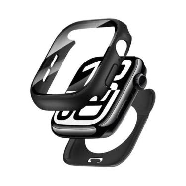 Imagem de Capa De Vidro Temperado À Prova d'Água 360 Graus Para Apple Watch Séri