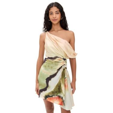Imagem de Minivestido feminino com estampa Elowen da Amur, Asa de borboleta, 40