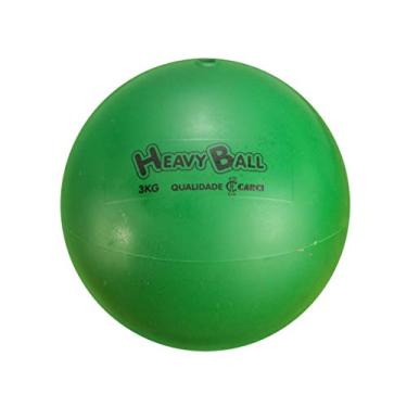 Imagem de Bola com Peso Heavy Ball - 3 kg - Verde, Carci