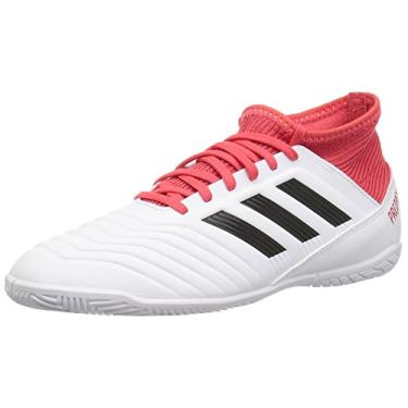 Imagem de Tênis de futebol infantil Adidas Predator Tango 18,3, White/Core Black/Real Coral, 12.5 Big Kid