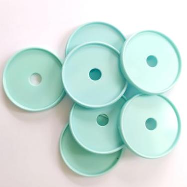 Imagem de Kit 12 Discos GG 45mm de Caderno Infinito Sistema Inteligente Amor Infinito Cadernos - Circulo (Tiffany)