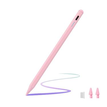 Imagem de Caneta Stylus para iPad, lápis com rejeição de palma, Apple Pencil para iPad Pro (2018-2023), iPad Pro 11/12.9, iPad 10ª/9ª/8ª/7ª/6ª geração, iPad Air 5ª/4ª/3ª geração, iPad Mini 6ª/5ª geração - preta