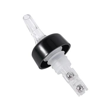 Imagem de Despejador de licor de 28,3 g, dosador de licor de plástico medido com câmara de medição automática, tampa de bico para bebidas alcoólicas (transparente, pacote com 3)