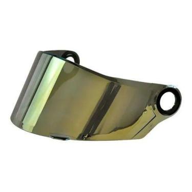 Imagem de Viseira Dourada Ls2 Ff358 Mormaii Helt Strada Fw3 Anti Risco - Omax