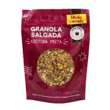 Imagem de Granola Salgada Azeitona Preta Sem Glúten Miss Croc 140g