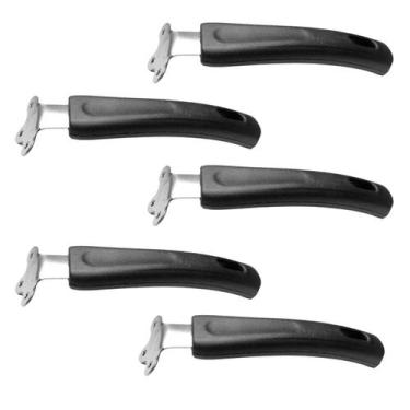 Imagem de Cabo Frigideira Ponta De Aço 3 Furo Médio Com 5 Peças - Central Fogões