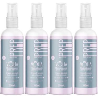 Imagem de 4UN Preparação Nail Spray Higienizante Unhas 350ml Volia - Vòlia