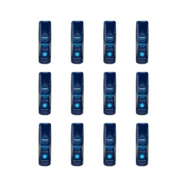 Imagem de Desodorante Spray Nivea Masculino Fresh 90Ml-Kit C/12Un
