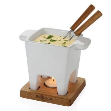 Imagem de Fondue Em Cerâmica 5 Peças Bianco 300ml Boska Branco