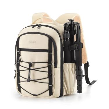 Imagem de Mochila para câmera BAGSMART Small DSLR SLR com compartimento para laptop de 13"