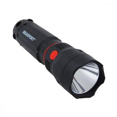 Imagem de Lanterna Brasfort Led Cops Com Ima P/4 Pilhas Aaa - 7841