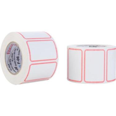 Imagem de Etiqueta para Preço F-06 60X40MM - 500 Etiquetas - Fitacrel