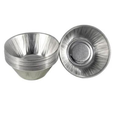 Imagem de Forma N4 Empada Alumínio Empadinha 12 Unidades Cor Prateado - Marilia