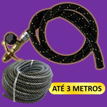 Imagem de Mangueira e Registro de Alta Pressão até 3 Metros - JBC ELETRO, 3 Metr