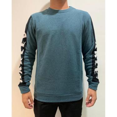 Imagem de Moletom Oakley Sport Crew Cinza Azul GG-Masculino