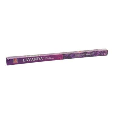 Imagem de Incenso Lavanda Guda Indiano Caixa com 7 Varetas - Lua Mística - 100% 