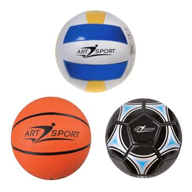 Imagem de Bola de Basquete N7 + Bola de Volei N5 e Bola de Futebol N5