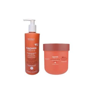 Imagem de Kit Arvensis Cachos Naturais - Máscara Capilar 2x1 500g + Ativador de 