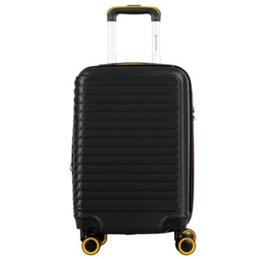 Imagem de Mala De Viagem Bordo Racer Cadeado TSA Rodas 360 Sestini, Preto