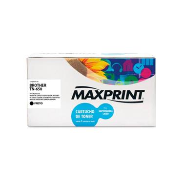 Imagem de Toner Maxprint 5610706 compatível com Brother TN650 Preto