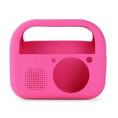 Imagem de Capa compatível com Leapfrog Let's Record Music Player, apenas capa de silicone, rosa