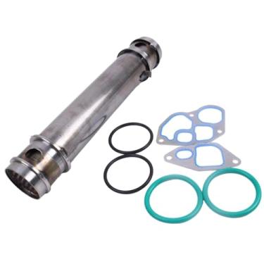 Imagem de FridayParts Conjunto de refrigerador de óleo 1815904C2 1815904C1 1C3Z-6A642-AA Compatível com Navistar International Engine DT466 DT466E I530 Ford Truck F250 F350 F450 F550 Substituição