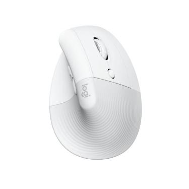 Imagem de Mouse sem fio Lift, ergonômico vertical, branco, 910-006469