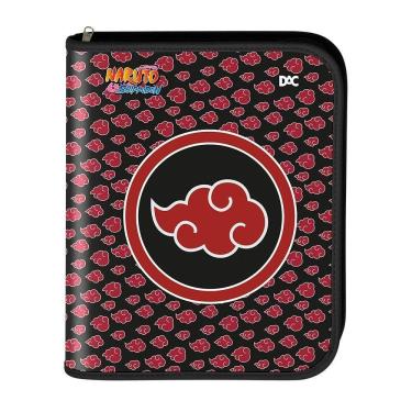 Imagem de Fichario Universitário Caderno Divisória Argolado Naruto