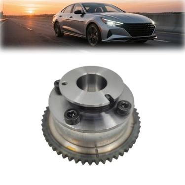 Imagem de Engrenagem dentada de eixo de comando de escape VVT de alto desempenho para Hyundai Veloster Kia Forte Peça de substituição direta durável projetada para eficiência compatível com OEM 24370-2E020